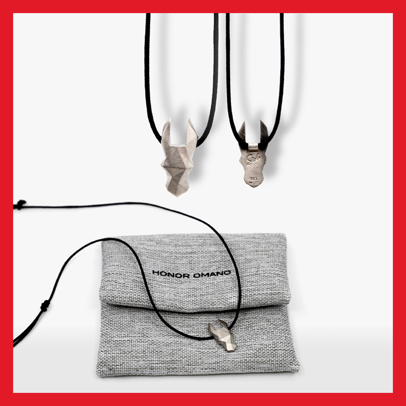myStoli silver pendant