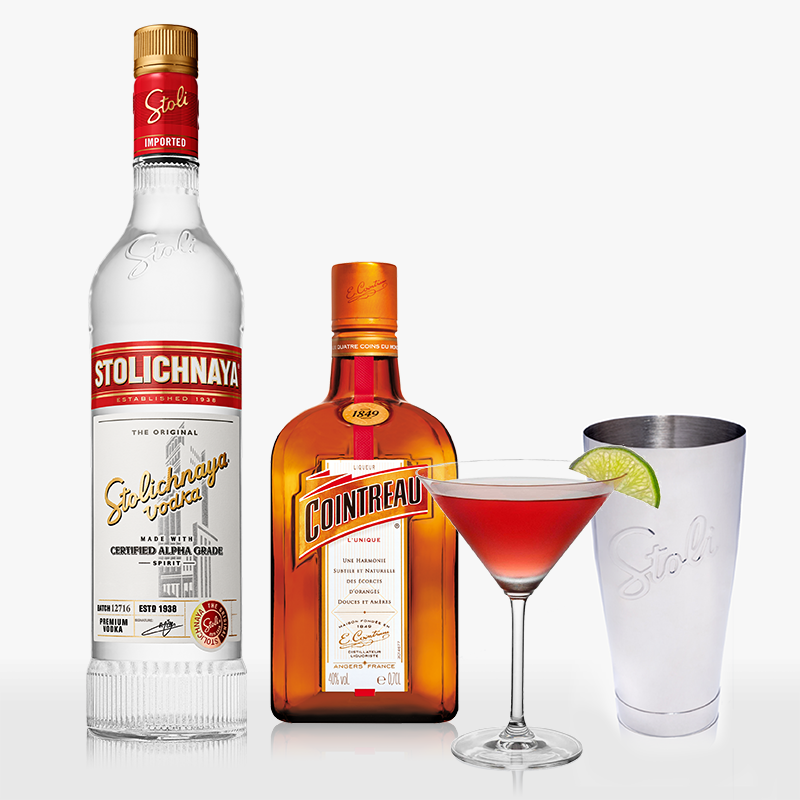 Stoli® Premium Vodka 70cl & Cointreau 70cl MYStoli.gr